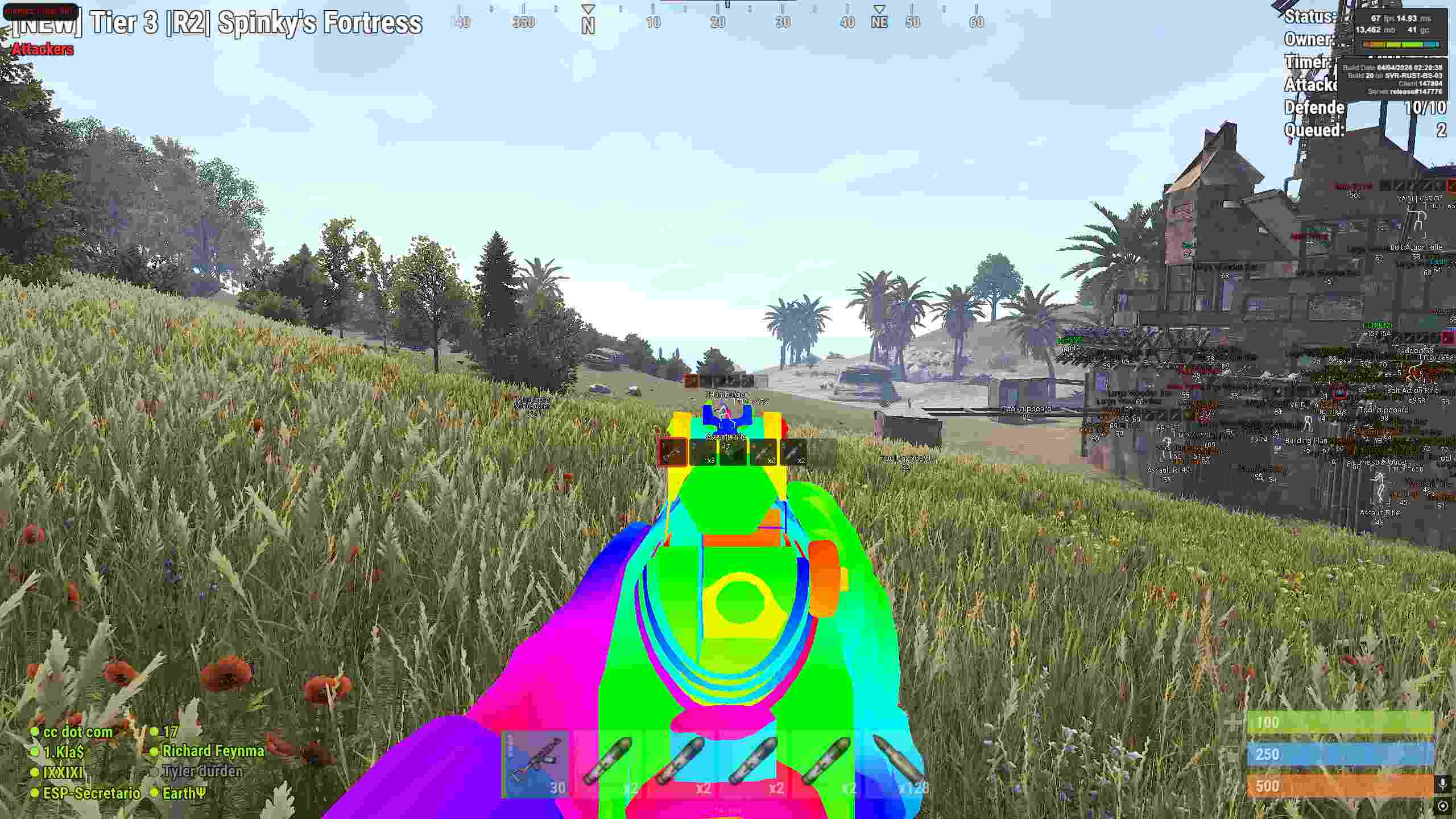 Скриншот чита Memez External для Rust - 6